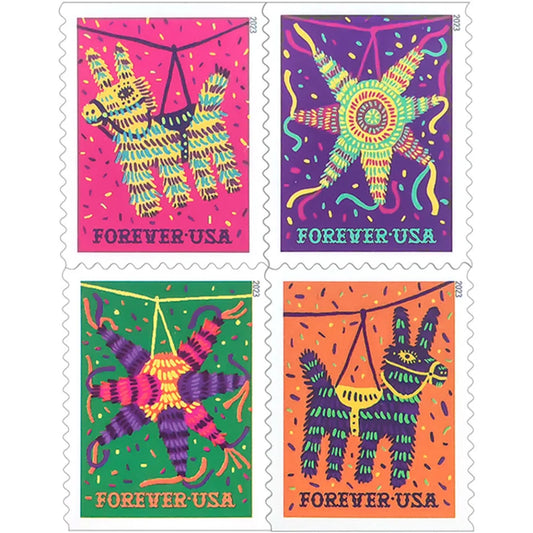 Pi?atas! Forever Stamps image 0