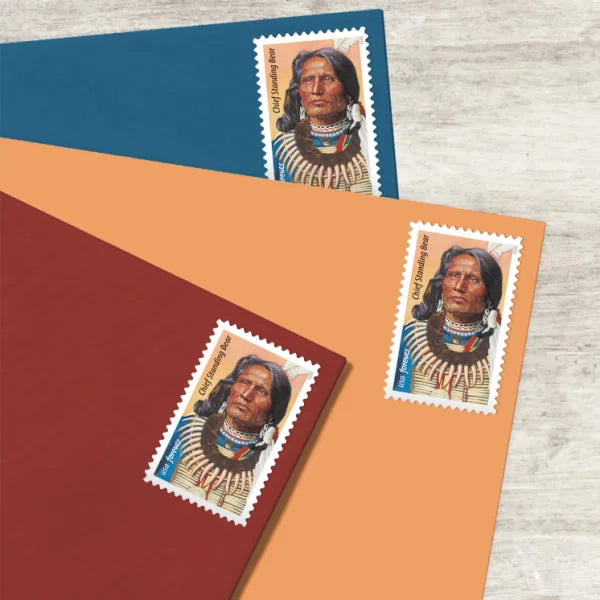 Chief Standing Bear Forever Stamps image 2