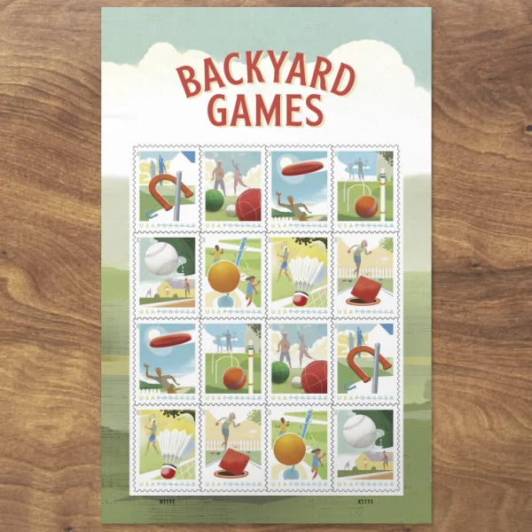 Backyard Games Forever Stamps image 1