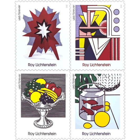 Roy Lichtenstein Forever Stamps image 0