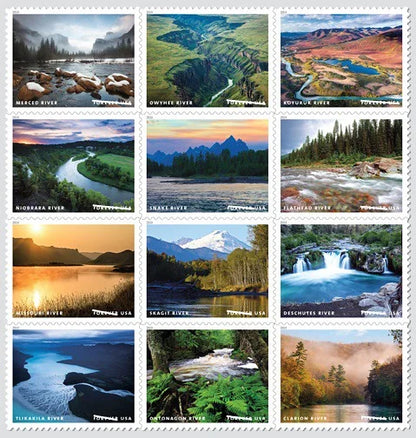 Wild and Scenic Rivers Forever Stamps image 1