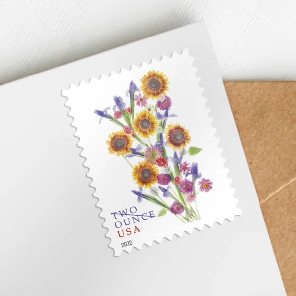 Sunflower Bouquet Forever Stamps Two Ounce image 3